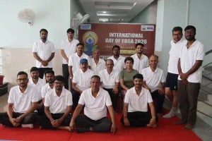एनएमएल बादम कोयला खनन परियोजना में अंतरराष्ट्रीय योग दिवस 2026 उत्साहपूर्वक मनाया गया