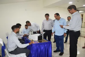 सीसीएल गंगोत्री कन्वेंशन सेंटर में तीन दिवसीय आधार शिविर का हुआ विधिवत उद्घाटन