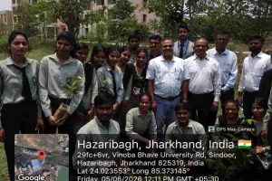 Hazaribagh News: विभावि के भूगोल विभाग में विश्व पर्यावरण दिवस पर कई कार्यक्रम आयोजित
