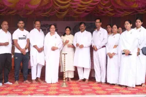 Sahebganj News: ब्रह्माकुमारी और ओलंपिक संघ के संयुक्त तत्वावधान में मना योग दिवस