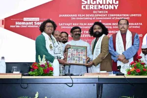 झारखंड में फिल्म इंस्टीट्यूट की स्थापना की दिशा में बड़ा कदम, JFDC और SRFTI के बीच हुआ MoU