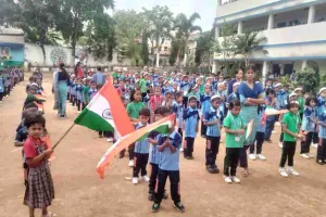Hazaribagh News: बी.एम. मेमोरियल स्कूल में राष्ट्रीय ध्वज अंगीकरण दिवस पर आयोजित हुआ भव्य कार्यक्रम