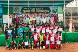 सुब्रतो मुखर्जी फुटबॉल में दुमका प्रखंड का दबदबा, गोपीकांदर को हराकर बना चैंपियन