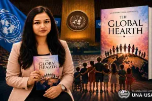 भारतीय बच्चों को मिलेगा ग्लोबल प्लेटफॉर्म: यूनाइटेड नेशंस (UN) में लॉन्च होगी किताब 'The Global Hearth', प्राची गुप्ता लेकर आईं बड़ा मौका
