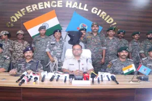 Giridih News: 25 लाख का इनामी माओवादी कमांडर अजय महतो गिरफ्तार, सुरक्षाबलों को मिली बड़ी सफलता