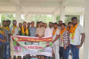 देवघर में जेएलकेएम का सदस्यता अभियान, सैकड़ों युवाओं ने थामा पार्टी का दामन