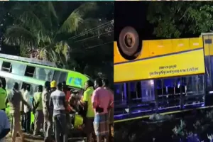 मदुरै में दो बसों की भीषण टक्कर, 5 यात्रियों की मौत, 41 घायल