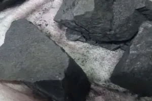 Koderma News: इटाय में मनरेगा डोभा खुदाई के दौरान निकला रहस्यमयी चमकदार पदार्थ