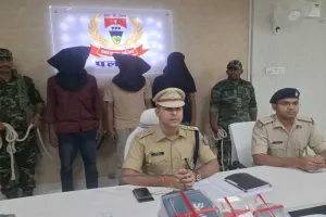 सदर थाना पुलिस की बड़ी कार्रवाई, 724 ग्राम अफीम के साथ तीन तस्कर गिरफ्तार