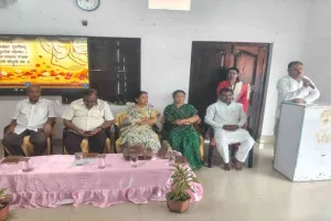 साहिबगंज के सरस्वती शिशु विद्या मंदिर में हर्षोल्लास से मनाई गई महर्षि वेद व्यास जयंती, गुरु सम्मान समारोह आयोजित