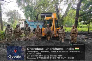 सीआईएसएफ की बड़ी कार्रवाई, एरिया-5 में 13 टन अवैध कोयला और दो बाइक जब्त