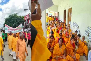 जमुआ में गायत्री परिवार ने निकाली जिला स्तरीय वृक्षारोपण संदेश रैली, पर्यावरण संरक्षण का दिया संदेश
