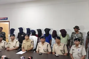 रांची में बाइक चोरी गिरोह का पर्दाफाश, 10 चोरी की मोटरसाइकिल बरामद, 8 आरोपी गिरफ्तार