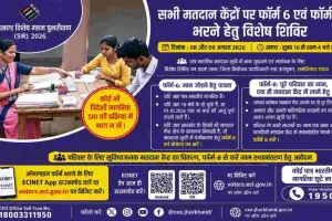 Giridih News: SIR-2026 अभियान तेज, गिरिडीह में बूथ स्तर पर विशेष शिविर, ECINET App से भी कर सकेंगे आवेदन