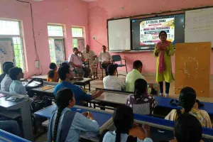 Dumka News: एस. पी. कॉलेज में स्नातक सत्र 2026-30 के नवप्रवेशी विद्यार्थियों का इंडक्शन कार्यक्रम