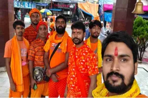जमुआ से बाबाधाम के लिए रवाना हुआ कांवरियों का जत्था, ‘बोल बम’ के जयकारों से गूंजा इलाका