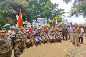 Ranchi News: बीआईटी मेसरा एनसीसी इकाई ने ‘हर घर तिरंगा’ अभियान के तहत निकाली वॉकाथॉन