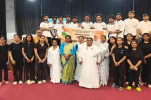 Hazaribagh News: विनोबा भावे विश्वविद्यालय के यूसेट में नशा मुक्ति जागरूकता कार्यक्रम आयोजित