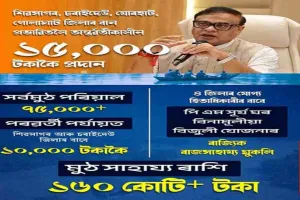 असम बाढ़ पीड़ितों को बड़ी राहत, 75 हजार से अधिक परिवारों के खातों में पहुंची पहली किस्त
