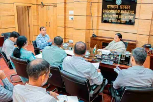 प्रोजेक्ट भवन में मंत्री दीपिका पांडेय सिंह ने की ग्रामीण विकास विभाग की समीक्षा, मनरेगा में नवाचार और नई तकनीक पर जोर
