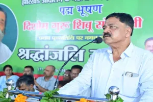Giridih News: नगर विकास मंत्री सुदिव्य कुमार ने किया पद्म भूषण दिशोम गुरु शिबू सोरेन चौक का उद्घाटन