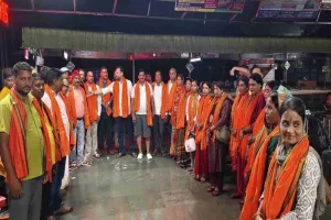 Palamu News: बूढ़ा अमरनाथ साहसिक यात्रा के लिए बजरंग दल के नेतृत्व में 27 सदस्यीय जत्था रवाना