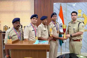 Koderma News: उत्तरी छोटानागपुर क्षेत्रीय पुलिस शूटिंग प्रतियोगिता में चमके कोडरमा के जवान