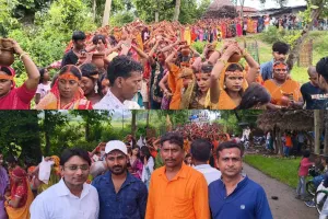 Hazaribagh News:  1100 कलश के साथ निकली भव्य कलश यात्रा, सड़वा महादेव मंदिर में हुआ जलाभिषेक