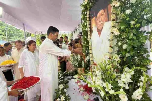 Ranchi News: पुराना विधानसभा परिसर में मनाया गया साहब हरीन्द्रानन्द का पुण्य स्मृति दिवस