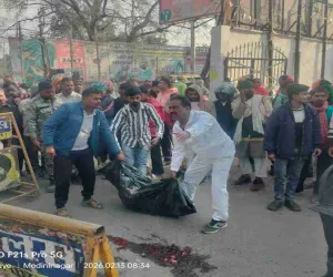 मेदिनीनगर में ट्रक की चपेट में आने से पैदल यात्री की मौत