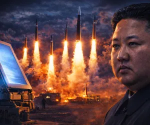 उत्तर कोरिया ने दागी 10 बैलिस्टिक मिसाइलें: अमेरिका के THAAD हटाने पर किम का तगड़ा जवाब