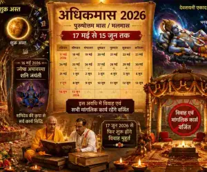 17 मई से शुरू होगा अधिकमास, विवाह और मांगलिक कार्यों पर लगेगा विराम