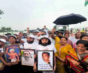 लुकैयाटांड़ से JPSC-JSSC भर्ती व्यवस्था सुधार यात्रा का हुआ जोरदार आगाज़