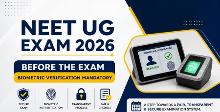 Re-NEET UG 2026: पुराना Admit Card हुआ रद्द, परीक्षा से पहले बायोमेट्रिक वेरिफिकेशन जरूरी; NTA ने जारी किए नए नियम