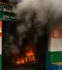 रिजल्ट आते ही बंगाल में बवाल, जामुड़िया में TMC ऑफिस जला, भाजपा पर आरोपों की बौछार
