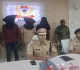 सदर थाना पुलिस की बड़ी कार्रवाई, 724 ग्राम अफीम के साथ तीन तस्कर गिरफ्तार