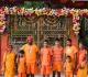 Chatra News: भद्रकाली मंदिर में दर्शन-पूजन के बाद देवघर के लिए रवाना हुआ कांवरिया दल