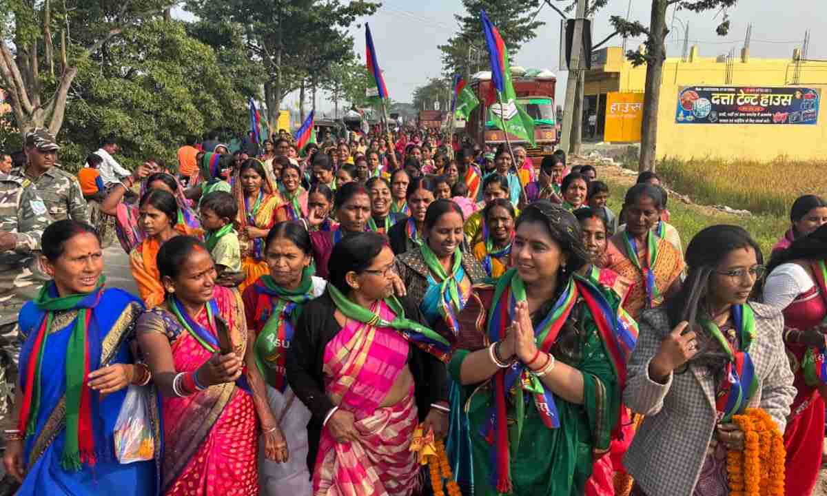 सुदेश महतो ने सिल्ली में की बाइक रैली, बोले- जनता बदलाव की तैयारी में